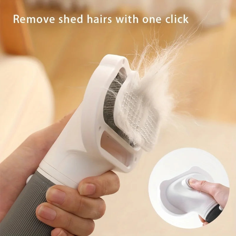 3-IN-1 PET HAIR DRYER BRUSH