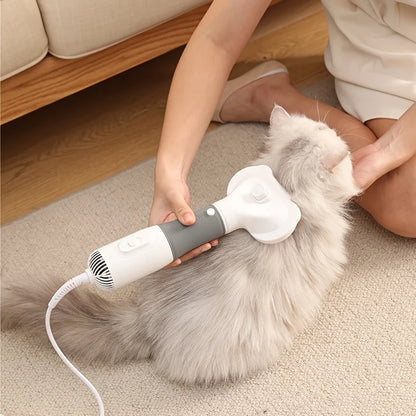 3-IN-1 PET HAIR DRYER BRUSH